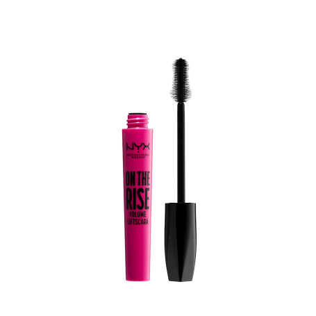 NYX Professional Makeup On The Rise Volume Liftscara, Mascara Volume Instantané, Brosse Sablier Élastomère, Formule Vegan, 10 ml