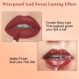 ALIIP Coffret 12 Rouges à Lèvres Mats Liquides, Ne Se Décolore Pas, Cadeau | Rouges à Lèvres Mats Liquides Longue Tenue, Fini Ma