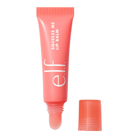 e.l.f. Squeeze Me Baume à lèvres hydratant pour une touche de couleur, à l'acide hyaluronique, végétalien et sans cruauté envers