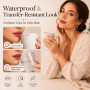 6 Couleurs Set Rouge à Lèvres Liquide Mat, mat rouge à lèvres nude ensemble velouté longue durée antiadhésif tasse, cadeau de ro