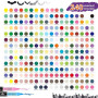 Guangna 240 Feutre Acrylique, stylos acryliques à pointe pinceau pour le coloriage adulte ，Acrylic Paint Markers pour Coloriage,