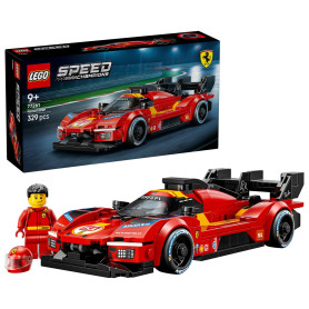 LEGO Speed Champions Ferrari 499P - 77261 | Jouet pour garçon dès 9 ans, minifigurine collector de pilote, voiture de course, ma
