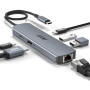 acer Hub USB C 6 en 1 avec Ethernet 1Gbps, HDMI 4K@60Hz, PD 100W | 1*USB-C 5Gbps, 2*USB-A 3.0, Adaptateur USB C Ethernet HDMI po