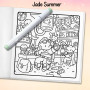 Magic Academy: Cozy Fantasy Coloring Book for Adults and Teens with Witches, Wizards, Spells, Potions, and Magical School Advent