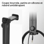 NEETTO HS906 Support & Stand Casque 2 en 1, Dessus & Dessous Bureau Support | Casque de Jeu et Pince Réglable en Hauteur et Rota