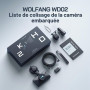 WOLFANG 2.5K Dashcam Voiture Avant Arrière, 1440P+1080P FHD Camera Embarquée Voiture, IPS 3" Camera Voiture Grand Angle de 170°+