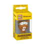 Funko Pop! Keychain: Rilakkuma - Chairoikoguma Sleepy | Goodies Officiels - Porte-Clés Mini Figurine pour Sac et Sac à Dos - Pet