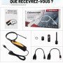 LAUNCH X431 VSP-600 USB Endoscope, 0.21 inch Snake IP67 Waterproof HD Videoscope Borescope, Suit pour X431 V, X431 PRO3S+ Scanne