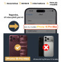 Vihibii Coque pour iPhone 18 Pro Max avec 2 Pièces Protection D'écran, Noir | Porte Carte, Support Réglable, Protection de l'obj
