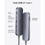 Anker Hub USB C, Concentrateur 7 en 1, Répartiteur HDMI 4K 60 Hz | Power Delivery 100W Max, 3 Ports de Données USB A et Type C 3