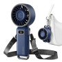 Diveblues Mini Ventilateur Portable Turbo,100 Vitesses à Flux d’Air Puissant 7,4 m/s, Petit Ventilateur de Poche Pliable 4-en-1
