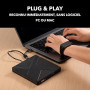Takit Lecteur CD DVD Externe pour PC [Marque FRANÇAISE] Graveur DVD USB 3.0 & USB-C Ultra Rapide, Lecteur Optique Portable CD/DV