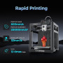 Flashforge Adventurer 5M Imprimante 3D, 600mm/s CoreXY, Auto-Nivel., 220³ | Première couche parfaite, Support PLA PETG TPU, Buse