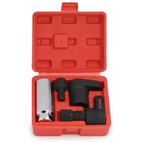 DBREAKS Lot de 5 Douilles Sondes Lambda 22mm Outil Sonde Lambda | Jeu de clés, réparation de filetage, pour la plupart des véhic