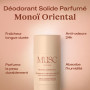 MUSC INTIME La Marque Offcielle - Lot de 2 - Déodorant - Anti Transpirant - Monoï Oriental - La Rayonnante - 95% Ingrédients Nat