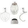 Batteur Mélangeur Planétaire Batteur Pétrin Professionnel de 10L 550W 3 Accessoires Pâtisserie
