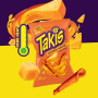 TAKIS - Snack au maïs Intense Nacho - 1 x 100 g (Lot de 2)
