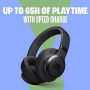 JBL Live 770NC Casque circum-auriculaire, Réduction de Bruit Adaptative, Smart Ambient, jusqu'à 65 heures d'autonomie, noir