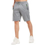 JustSun Short Homme Sport Running Jogging Coton Léger avec Poches Zippées