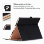 ProCase Étui iPad Pro 1ère/2ème Génération, A1584 A1652(en 2015), A1670 A1671 A1821(en 2017), Housse Case de Protection, Multipl