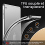 JETech Coque Clair pour iPad 9e/8e/7e Gén 10,2", Transparente | Pour iPad 10,2" (2021/2020/2019), Design Transparent en TPU Soup