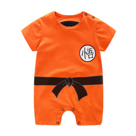 Sxkayxr - Grenouillère inspirée de Goku pour nouveau-né, garçon et fille