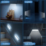 Lampe LED Rechargeable Cuisine Reglette - Lumiere Sous Meuble Placard | Interieur, Sans Fil, Mouvement Detecteur, Eclairage Lumi