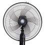 16 Pouces Pales de Ventilateur de Rechange de 40,6 cm, pales de Ventilateur en Plastique ABS à 5 Feuilles avec Un Cache-écrou po
