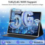 ZIOVO Tablette Android 14 Tablette 10 Pouces,22GoRAM+128Go ROM (1To TF),Widevine L1|8000mAh| Octa-Core|2.0GHz| 5G WiFi| BT 5.0| 
