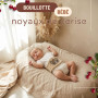 RANJI - Bouillotte Bébé Anti Colique à Noyaux de Cerise – Ceinture Chauffante Micro-ondes OEKO-TEX & Coton GOTS pour Coliques du