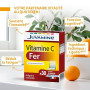 JUVAMINE Fer + Vitamine C - Anti-Fatigue, Absorption, Lipofer® - 30 Gel | Système Immunitaire Renforcé, Soutien de la Production