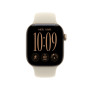Apple Watch Series 12 GPS + Cellular, Boîtier en Aluminium Or Clair de 42mm | Bracelet Sport sable - S/M. Santé + Fitness + Suiv
