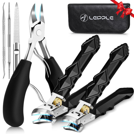2026 Coupe Ongle Professionnel Pour Ongles Épais – Pour Personnes Âgées | Coupe-Ongles Acier Inoxydable, Manche Antidérapant – I