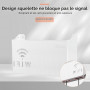Boîte de Rangement pour Routeur WiFi, Boîte de Stockage de Routeur Blanc | Cache Box WiFi Étagere Radiateur, Étagère de Murales,