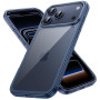 JETech Coque pour iPhone 17 Pro Max, Bleu Intense | Anti-Jaunissement, Antichoc, Dos PC Rigide Résistant aux Rayures, Étui Houss