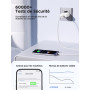 Chargeur Rapide USB C pour iPhone 17/16/15,Prise Adaptateur USB C Chargeur Rapide avec 2m Câble USBC,Compatible iPhone 17/17 Air