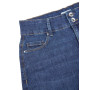 ONLY ONLCARMEN Lot de 2 shorts en jean stretch pour femme - Coupe skinny - Taille moyenne - Basique - Bleu - Noir - Tailles S, M