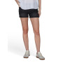 ONLY ONLCARMEN Lot de 2 shorts en jean stretch pour femme - Coupe skinny - Taille moyenne - Basique - Bleu - Noir - Tailles S, M