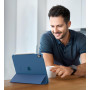TiMOVO Coque pour iPad Air 11 Pouces M4/M3/M2, Air 5e/4e Gén, Bleu Abysse | Légère Housse, Arrière Translucide en PC, Réveil/Som