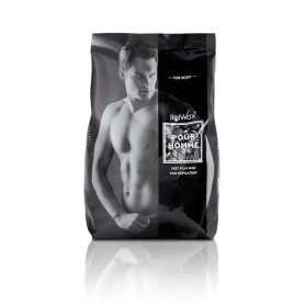 Italwax Pour Homme 1kg - Cire pelable pour l'épilation | Spécial pour homme - Formulation naturelle - Élimine facilement les poi