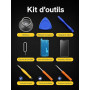 bokman Écran pour iPhone 14, 6,1" LCD de Remplacement kit de réparation | FHD LCD tactile, outils, joint adhésif et protecteur i