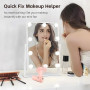 Morelax Mini Ventilateur Portatif, Petit Ventilateur Portable à Main, Ventilateur Rechargeable 3 en 1, Ventilateurs de Poche, Pl