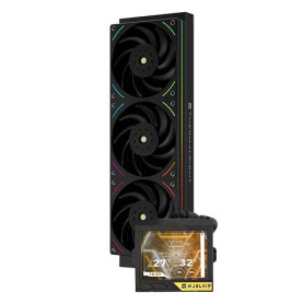 Thermalright TR Mjolnir Vision 360 UB PRO ARGB Refroidisseur de processeur,noir,système de refroidissement à eau 360 avec ventil