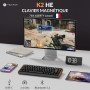 Keychron K2 HE Clavier sans Fil 2,4 GHz, 75% Clavier Gamer AZERTY Français, RGB, Hot-Swap, QMK/Via, Interrupteurs Magnétique Gat