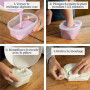Niimo® Kit de Moulage Main et Pied Bébé 3D - Plâtre, Non Toxique | Ce kit non irritant et non toxique inclut alginate et plâtre 