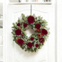 48 Boule de Noel Velour Bordeaux, Décoration Sapin de Noël Rouge Floquées | Incassables Deco Sapin de Noël, différentes tailles 