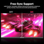 Great voell Curved Gaming Monitor (100Hz/1K/Q240B12, 24inch/Curved)