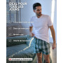 Danish Endurance Boxers tissés pour Homme, Coton Bio, Lot de 4 et 6 | Boxer tissé en coton biologique, léger et respirant avec c