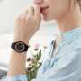 AOOSU Montre pour Femme avec Bracelet en Silicone, Montre de Sport Analogique Etanche Montres Femme Analogique Quartz Grand Cadr