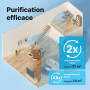 COWAY Purificateur d'Air HEPA Maison Allergies, MIGHTY AP-1512HH, Beige | Top Pick Wirecutter, CADR 421 m³/h, mode Eco, purifica